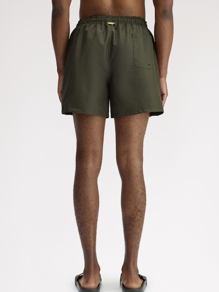 Mørk Grønn - Fred Perry badeshorts - Bilde 2 av 4