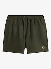 Mørk Grønn - Fred Perry badeshorts - Bilde 4 av 4