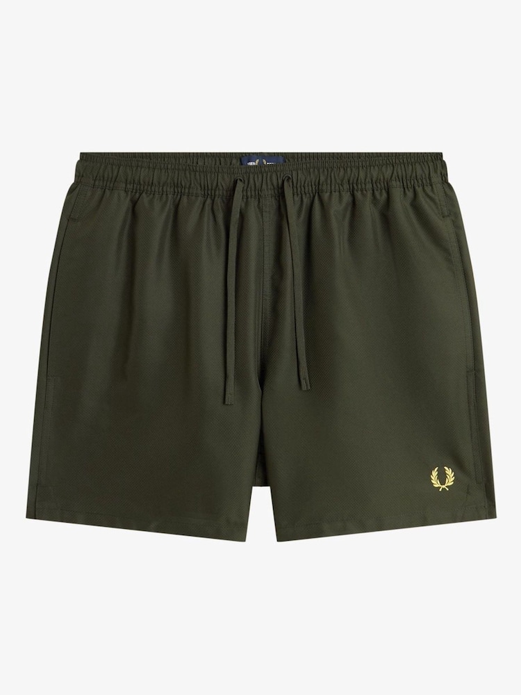 Mørk Grønn - Fred Perry badeshorts - Bilde 4 av 4