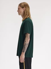 Fred Perry Green Ringer T-Shirt - Image 2 of 5