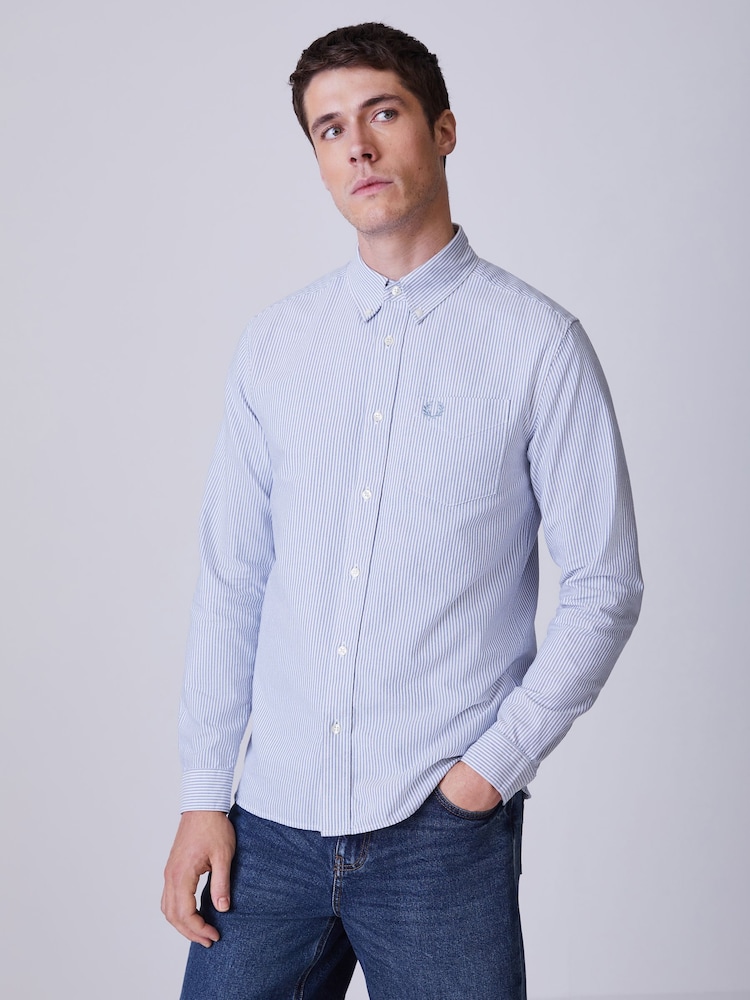 Chemise Oxford Rayé Fred Perry - Image 1 de 5