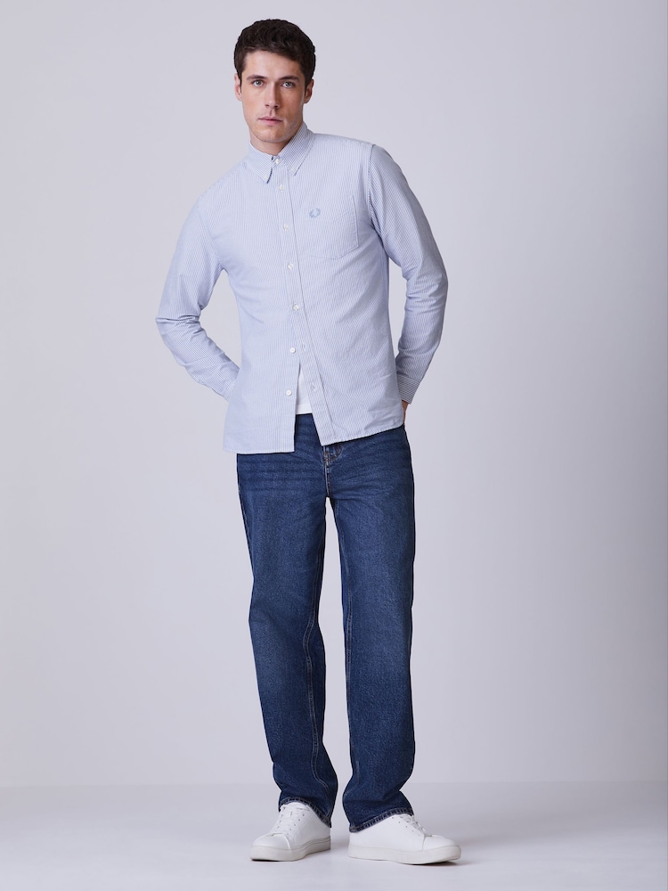 Chemise Oxford Rayé Fred Perry - Image 2 de 5
