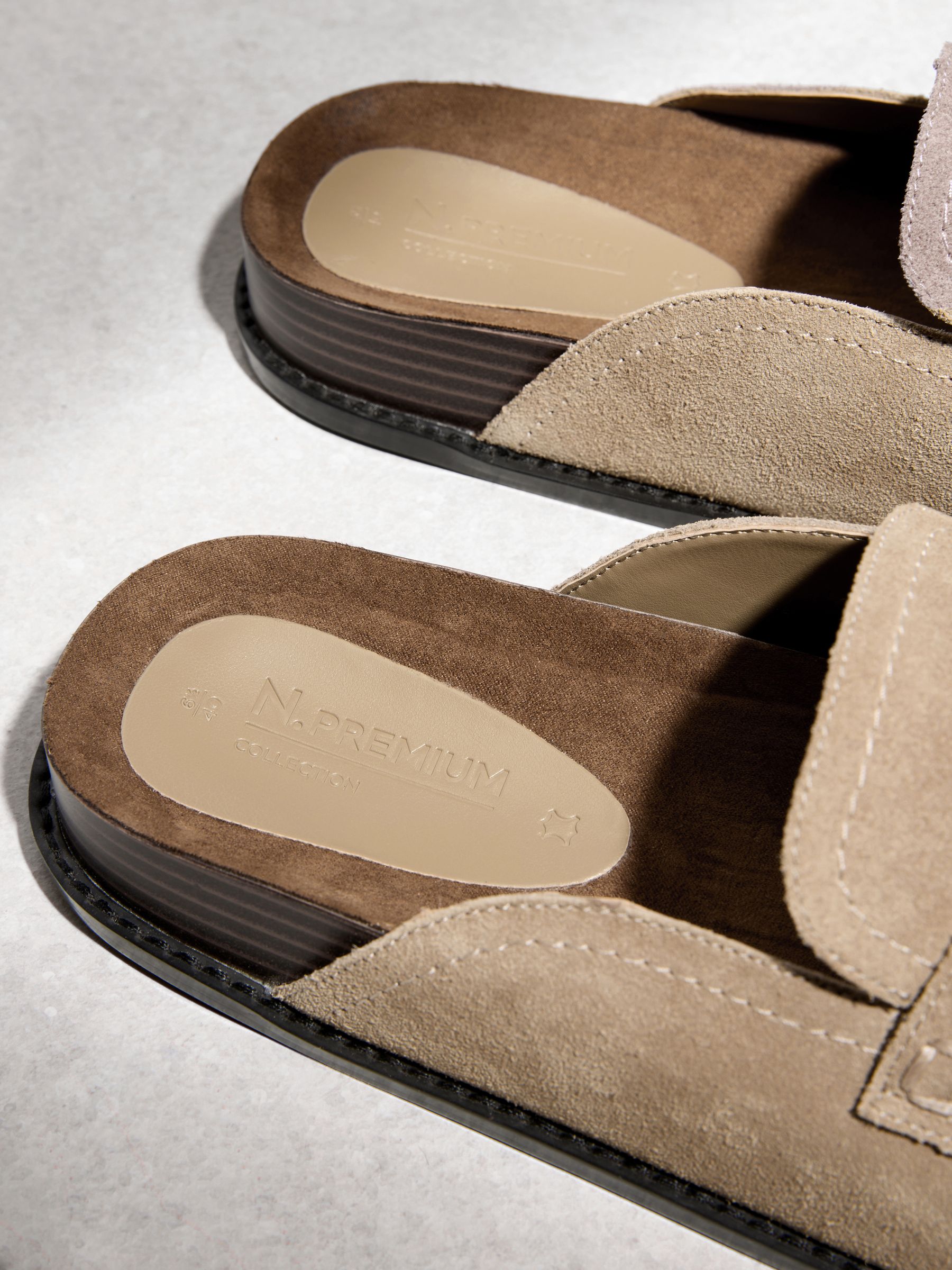 シュガー Buy Neutral N. Premium Fringe Footbed Shoes from Next USA