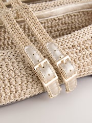 Natural Forever Comfort® Crochet Weave Mary Jane Shoes - Image 5 of 6