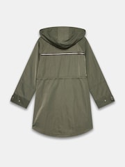 Mint Velvet Green Utility Parka Coat - Image 8 of 8