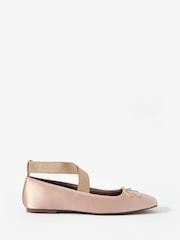 Mint Velvet Pink Kallie Strappy Ballet Flats - Image 2 of 5