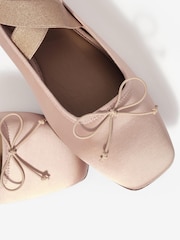 Mint Velvet Pink Kallie Strappy Ballet Flats - Image 5 of 5