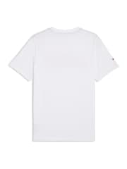 Puma White Formula 1® Essentials Logo T-Shirt - Image 5 of 5