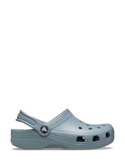 Crocs Concrete Grey Classic Clogs - Image 1 of 7