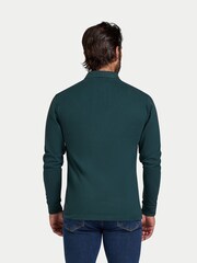 Raging Bull Green Long Sleeve Classic Pique Polo Shirt - Image 2 of 5