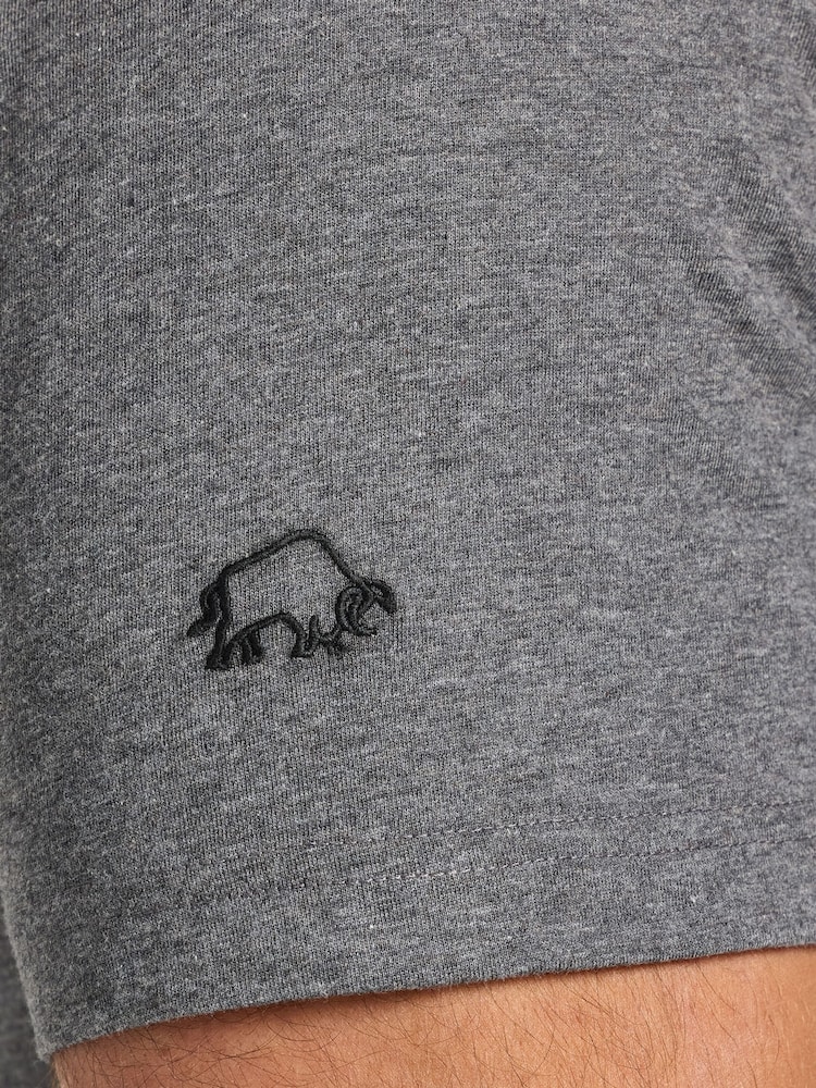 Raging Bull Grey What Goes On Tour Print T-Shirt - Image 4 of 4 Raging Bull Grey What Goes On Tour Print T-Shirt - Image 4 of 4
