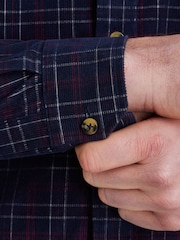 Raging Bull Red Long Sleeve Check Corduroy Shirt - Image 5 of 7
