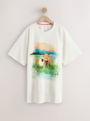 Salbeigrün Hamish The Highland Cow - Nachthemden im 2er-Pack - Bild 3 von 5