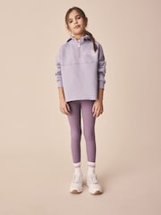 Dusky Purple Slogan Hoodie And Leggings Set (3-16yrs) - Image 2 of 9