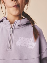 Dusky Purple Slogan Hoodie And Leggings Set (3-16yrs) - Image 5 of 9