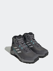 adidas Terrex Grey Eastrail 2.0 Mid RAIN.RDY Hiking Shoes - Image 1 of 4