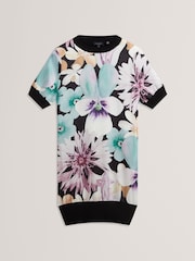 Ted Baker Maala - Printed Woven Front Boxy Dress - Imagen 5 de 6