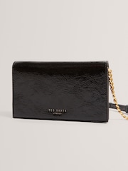 Ted Baker Black Mahiraa Cross-Body Flapover Bag - Image 3 of 5