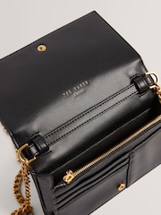 Ted Baker Black Mahiraa Cross-Body Flapover Bag - Image 5 of 5
