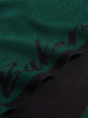 Ted Baker Green Sammmis Knitted Scarf - Image 2 of 4