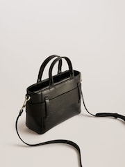 Ted Baker Black Jimisie Mini Knot Bow Bag - Image 4 of 6