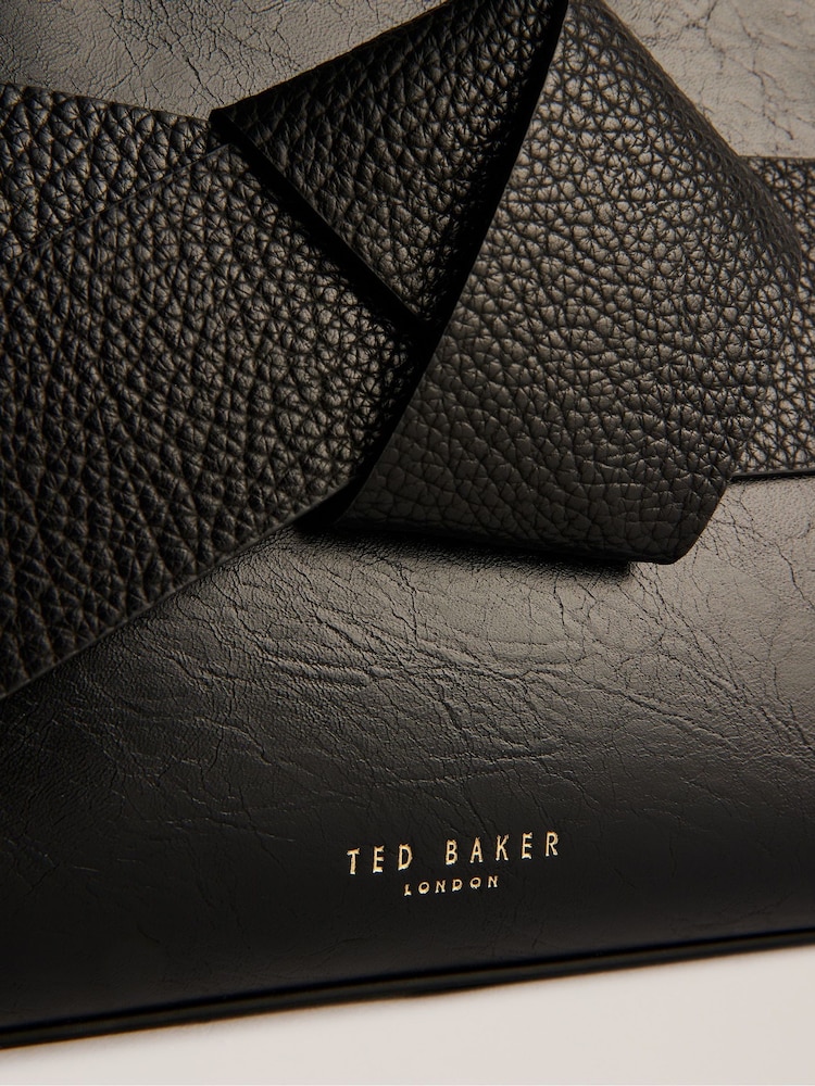 Ted Baker Black Jimisie Mini Knot Bow Bag - Image 6 of 6