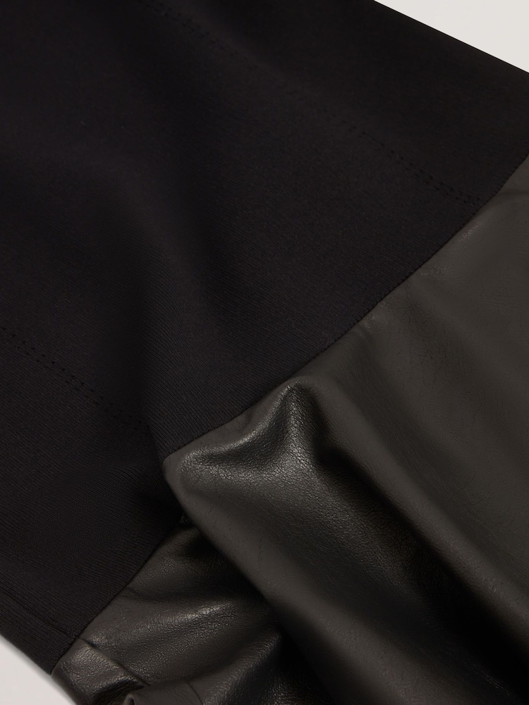 Ted Baker Milioa - Mini Dress With Faux Leather Skirt - Imagen 5 de 5