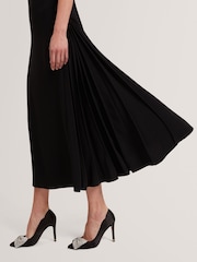 Ted Baker Dahrcy - Sleeveless Midi Dress With Pleat Detail - Imagen 3 de 5