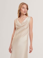 Ted Baker Miinta - Vestido a media pierna con cuello desbocado - Imagen 2 de 6