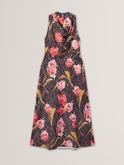 Ted Baker Twilli - Vestido Midi Halterneck estampado - Imagen 4 de 5