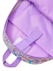 Smiggle Purple Bloom Classic Backpack - Image 3 of 3