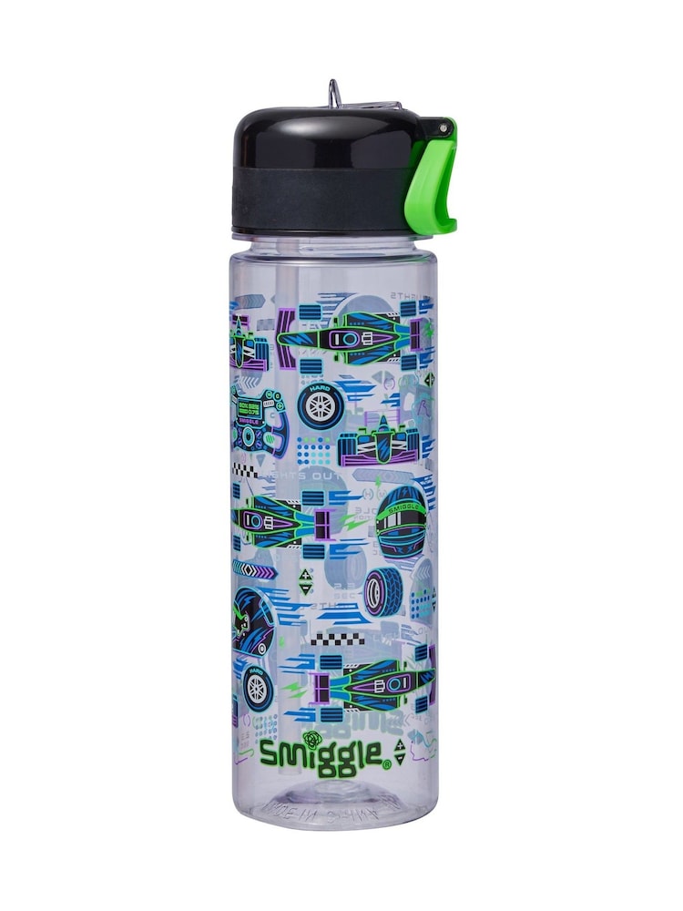 Smiggle Blue Accelerate Plastic Drink Bottle 650Ml - Image 1 of 2