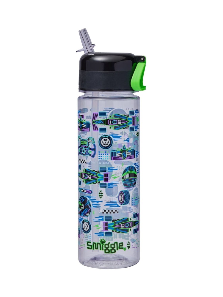 Smiggle Blue Accelerate Plastic Drink Bottle 650Ml - Image 2 of 2