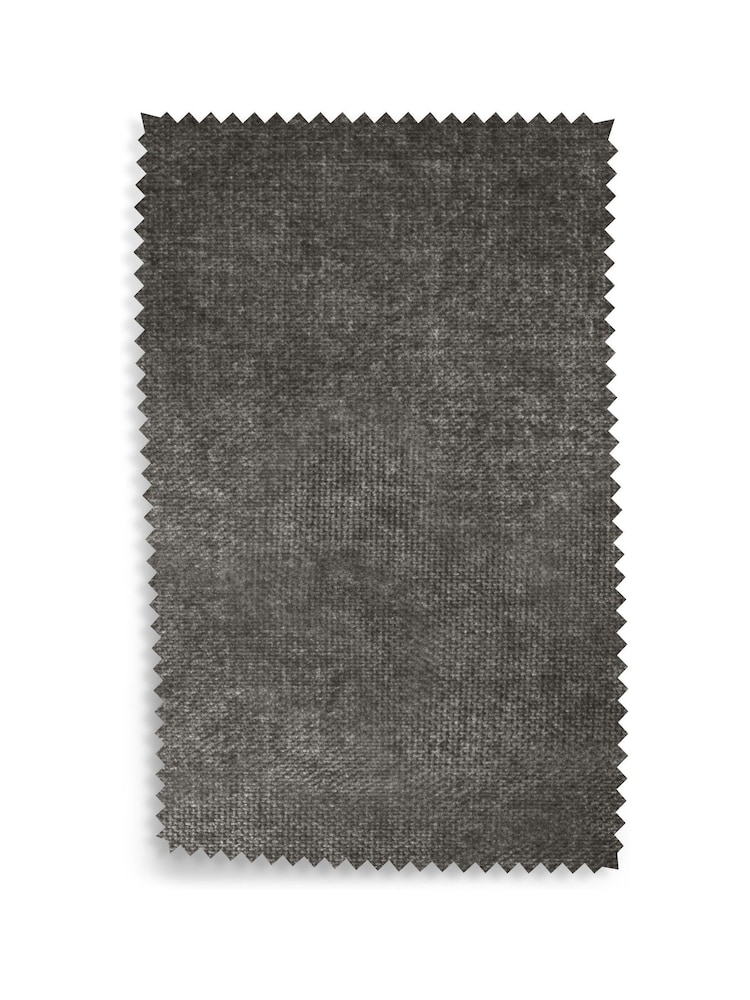 Fine Chenille Easy Clean Dark Smoke Grey Wilson Highback Armchair - Image 4 of 4