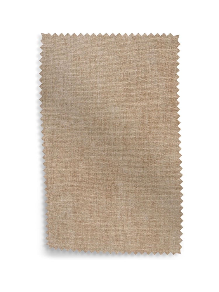 Luxe Chenille Mid Natural Wilson Highback Armchair - Image 5 of 5