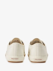 Fred Perry White B708 Vintage Tennis Canvas Shoes - Image 2 of 6