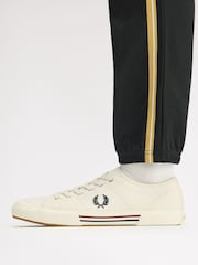 Fred Perry White B708 Vintage Tennis Canvas Shoes - Image 6 of 6