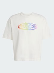 adidas Originals White x Jeremy Scott Graphic T-Shirt - Image 4 of 4