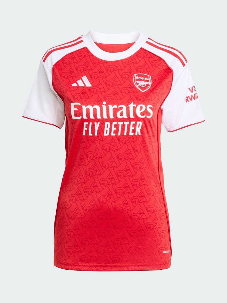 adidas Red Arsenal 25/26 Home Jersey - Image 1 of 4