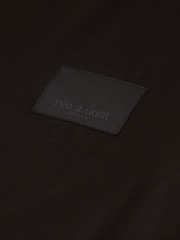 Ted Baker Black Lucka Branded Heavy Weight T-Shirt - Image 6 of 6