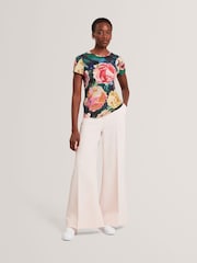 Ted Baker Mayfla Printed Fitted T-Shirt - Imagen 2 de 7