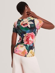 Ted Baker Mayfla Printed Fitted T-Shirt - Imagen 5 de 7