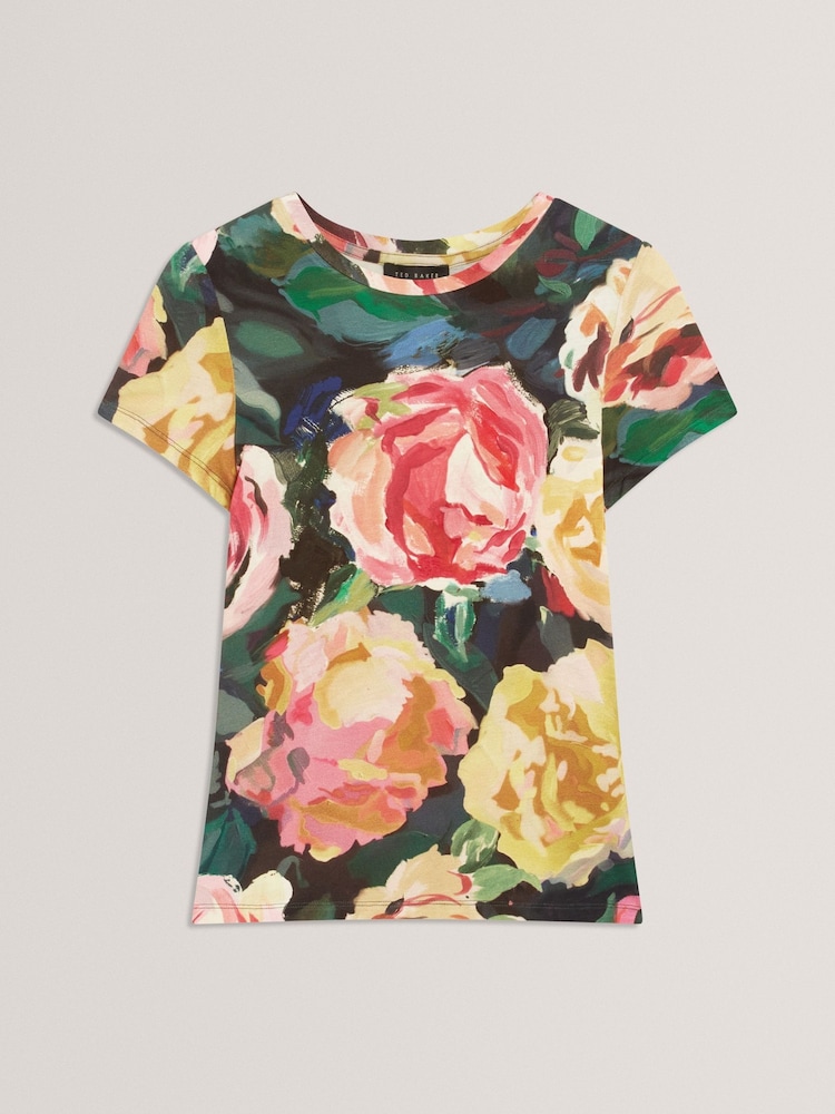 Ted Baker Mayfla Printed Fitted T-Shirt - Imagen 7 de 7
