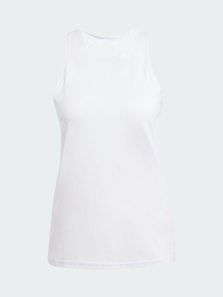 adidas White Club Tennis Climacool Tank Top - Image 5 of 5 adidas White Club Tennis Climacool Tank Top - Image 5 of 5