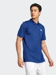 adidas Blue Club Tennis Polo Shirt - Image 1 of 5