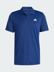 adidas Blue Club Tennis Polo Shirt - Image 5 of 5