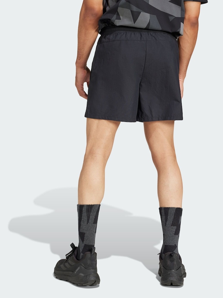 adidas Terrex Black Multi Shorts - Image 2 of 5