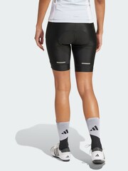 adidas Black Essentials 3-Stripes Padded Cycling Shorts - Image 2 of 6