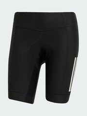 adidas Black Essentials 3-Stripes Padded Cycling Shorts - Image 6 of 6