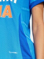 adidas Blue India Cricket One Day International Jersey - Image 4 of 4